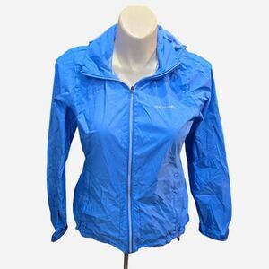 Columbia-sportswear Women's Blue rain jacket